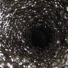 An example of creosote build up in a chimney